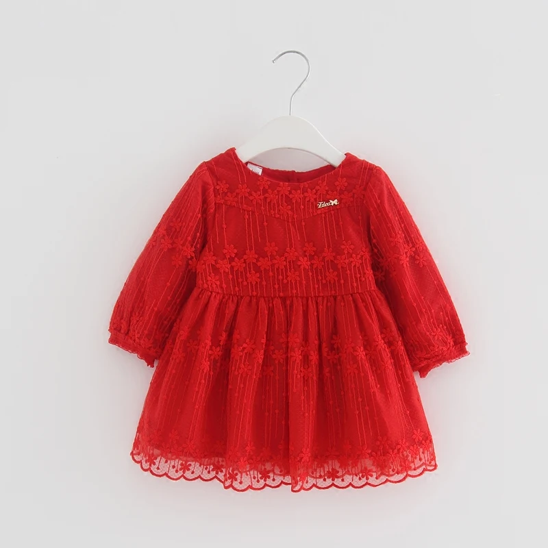 

Платье детское осенне-весеннее с рукавами-фонариками, От 0 до 2 лет