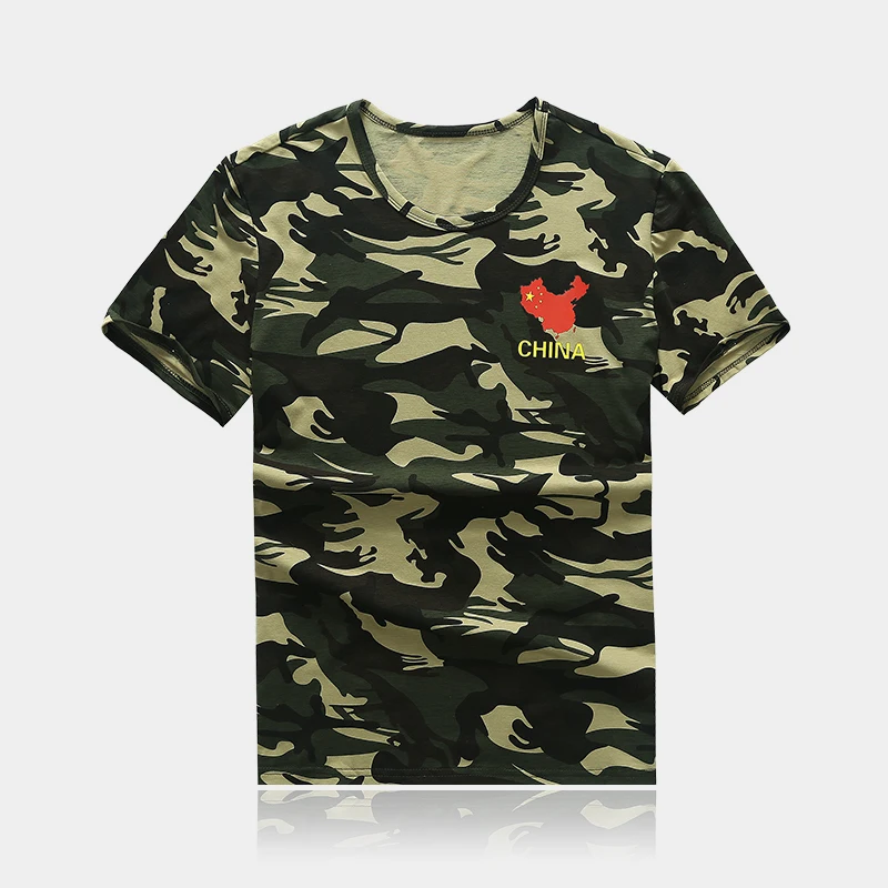 Outdoor Camouflage Shirts Womens Ladies Army Style mens Gym Training Running Boot Camp Camo T-Shirt Top Tee | Тематическая одежда