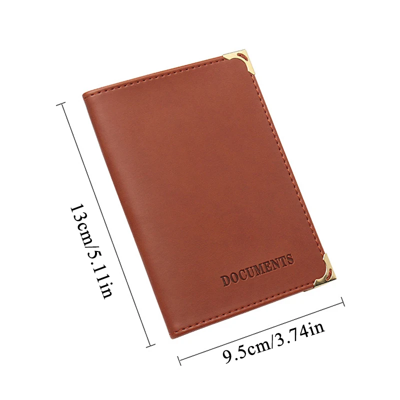 Vintage Auto Driver License Cover Unisex Formal Bag PU Leather Solid For Car Driving Documents Card Credit Holder Case | Багаж и сумки