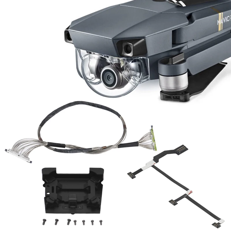 Бренд подлинный Mavic Pro Дрон карданный камера FPV HD 4K видео Замена Запчасти Аксессуары объектив DJI Mavic Gimbal