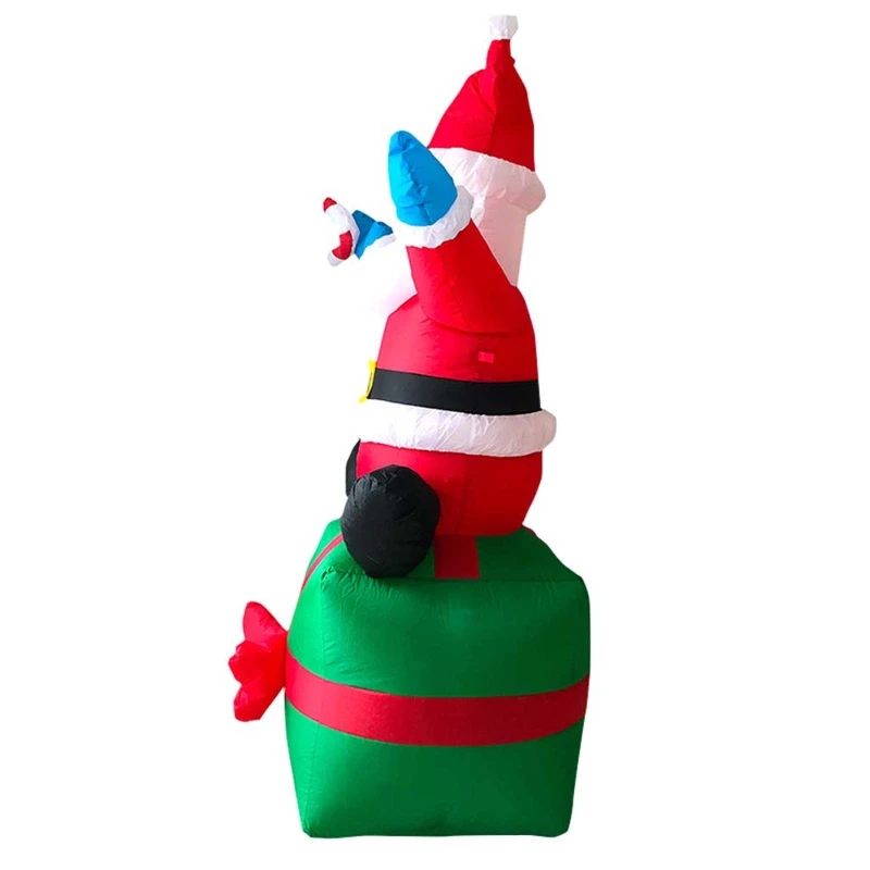 

1.8m LED Air Inflatable Santa Claus Figure Blower Outdoor Christmas Decoration 24BE