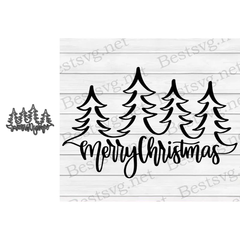 

Металлические Вырубные штампы с надписью "Merry Christmas"