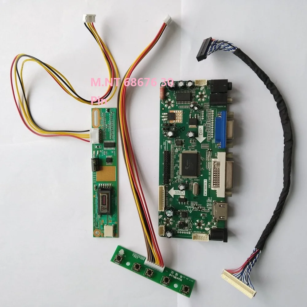 M.NT68676 для LTN184KT01 ЖК светодиодный контроллер платы драйвера DIY дисплей 18 4 &quotHDMI