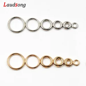 Соединительные кольца для изготовления ювелирных изделий, золотистые, Родиевые, пластиковые, 50 шт.лот, 8-21 мм