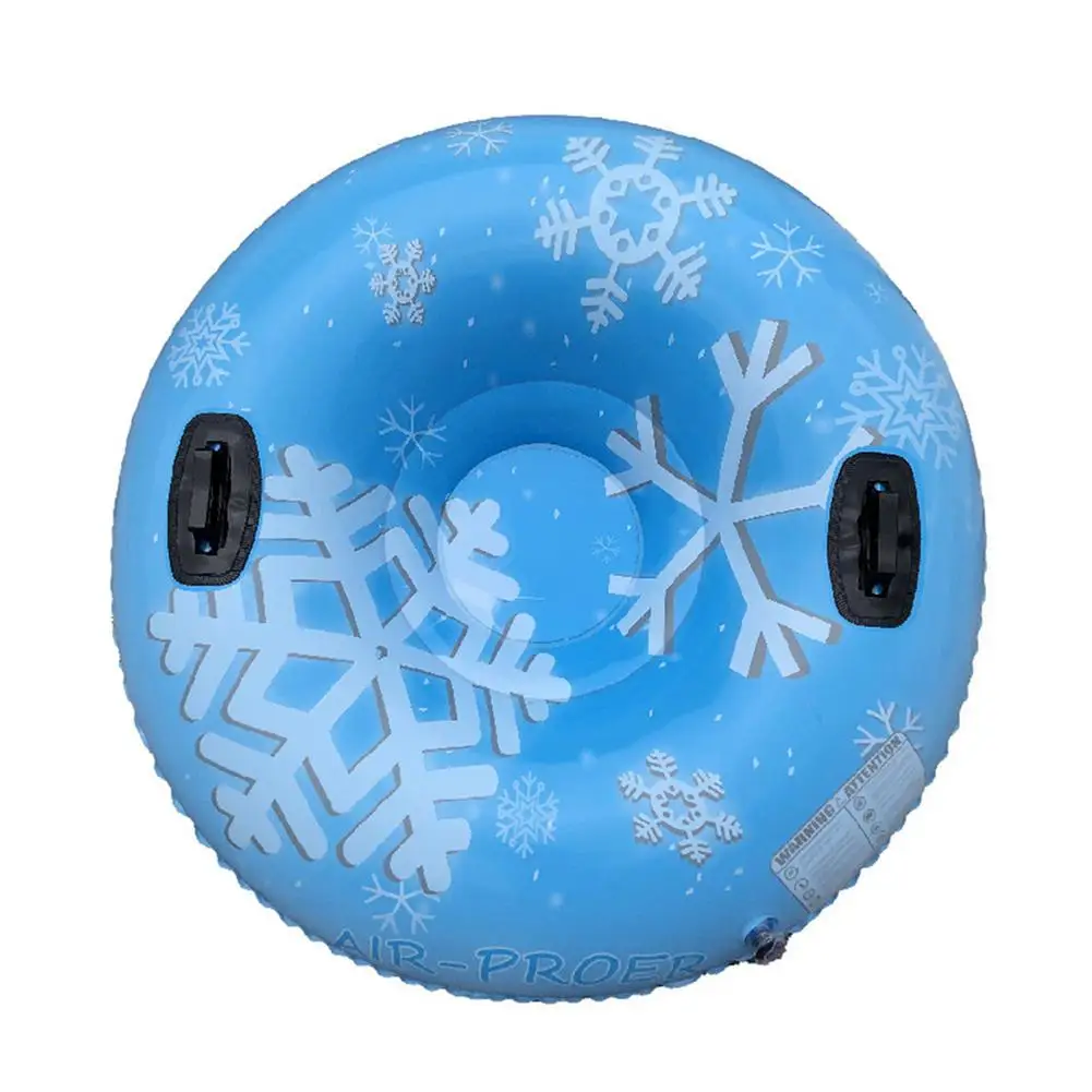 

Cold Resistant High Elastic PVC Round Ski Ring Inflatable Snow Sled Heavy Duty PVC Inflatable Snow Tube For Kids Adults Dropship