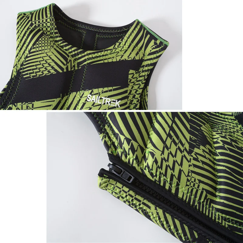 Спасательный жилет для взрослых мужской женский неопреновый плавания серфинга