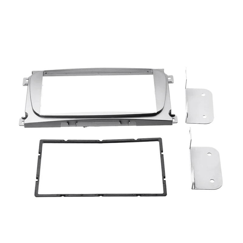 2Din автомобильный стерео радио DVD панель o Mount Fascia комплект для Ford Focus II Mondeo S Max C Galaxy