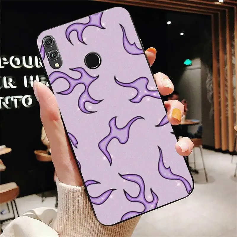 

Trendy Flame Pattern Brand Phone Case For Huawei Mate10/30/30Pro Enjoy5/8Plus/9E Y6P/8S/9 Case