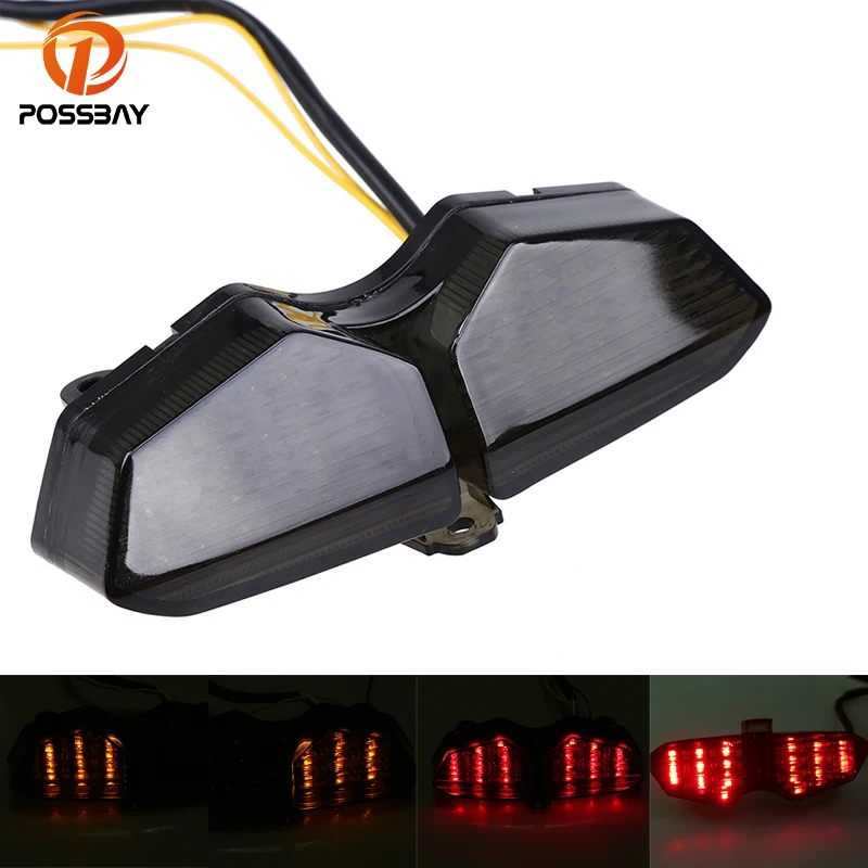 Posbay подходит для Yamaha YZF R6 2003 2004 2005 03 05 мотоциклетный задний стоп сигнал мотокросса