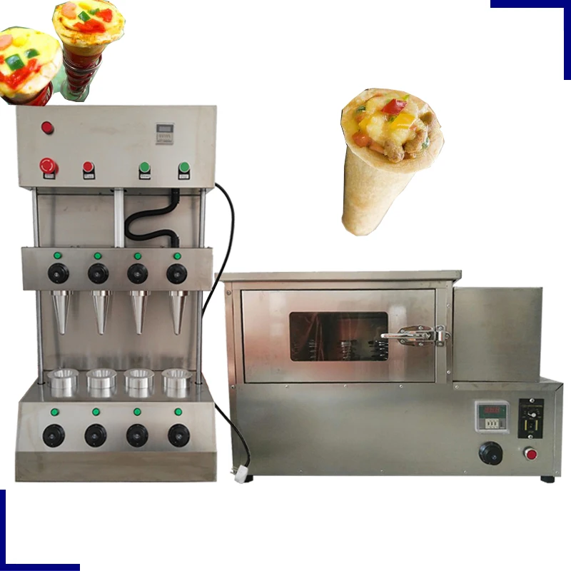 

Commercial Rotate Pizza Oven Machine Stainless Steel Pizza Cone Machine Is Convenient And Fast