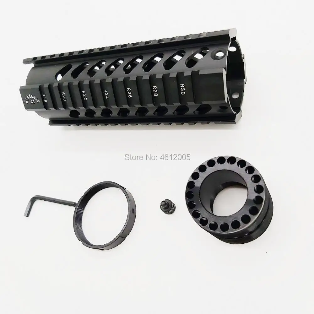 M4 M16 свободном Quad Rail ar 15 Тактический ствольная накладка Пикатинни Quad рейку для m4 m16 4, 7, 10, 12, 15 дюймов