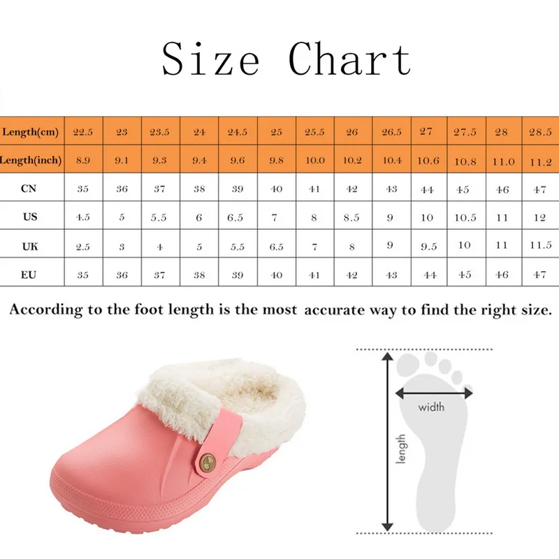 

Women's Home Winter Clogs Indoor Fur Warm Slippers Sandals For Women New Fashion Footwear Flip Flops Unisex Mule Slides