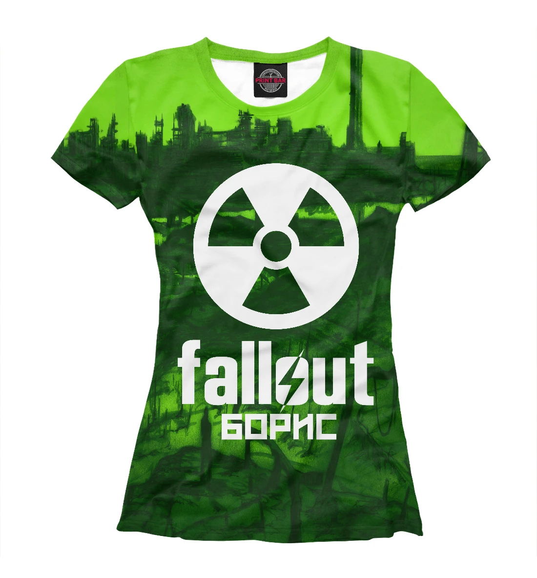 Футболка женская Fallout Борис (Имена)|Футболки| |
