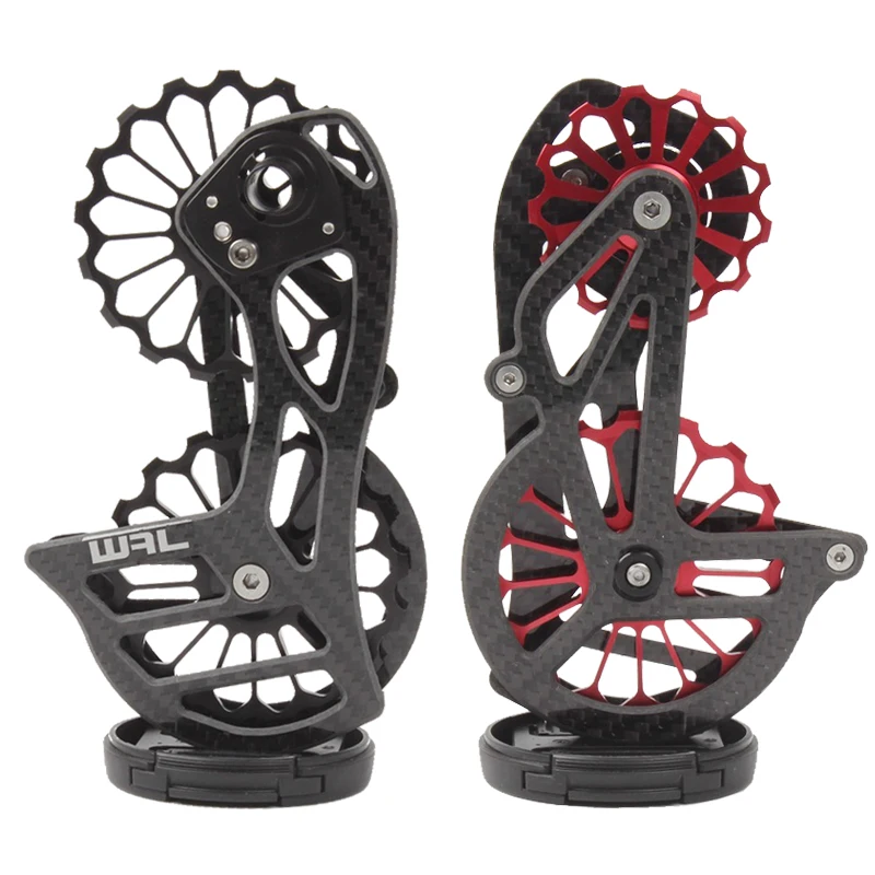 

17T Road Bicycle Bike Carbon Fiber Ceramic Bearing Rear Derailleur Guide Pulley for SHIMANO 5800 6800 R7000/R8000/R9100/R9000