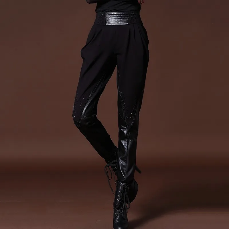 Модная женская обувь из натуральной кожи получения задняя Штаны Платье женское