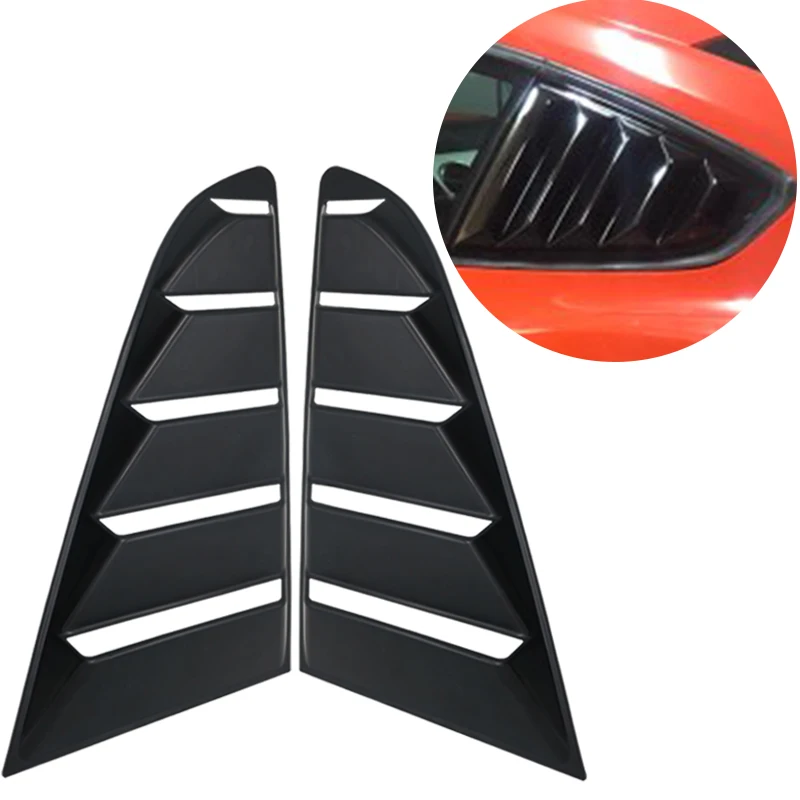 Задняя четверть окна жалюзи совки спойлер стайлинга автомобиля панель сторона