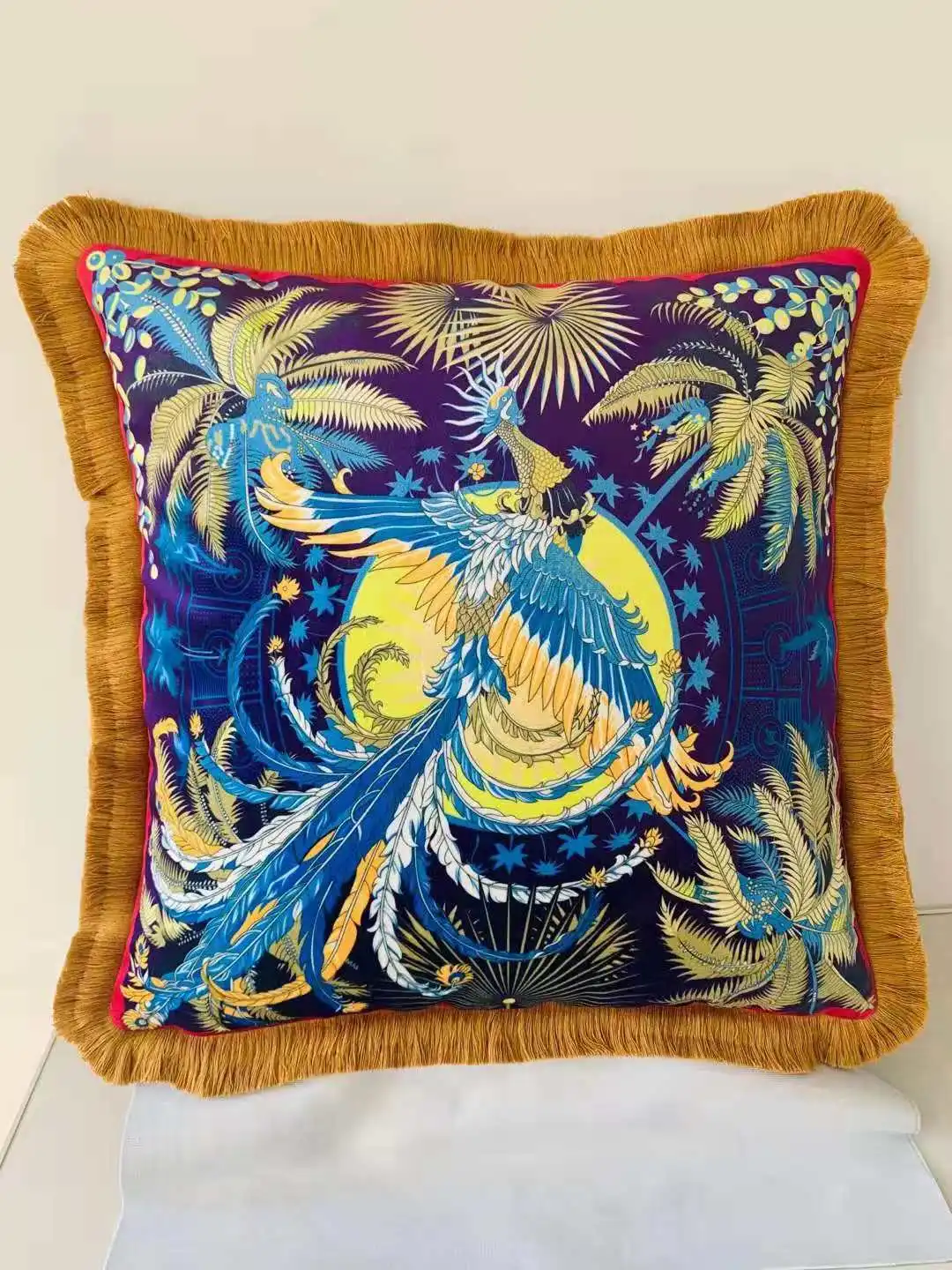 

Vevlet Pillowcase Home Phoenix Pillow Covers Square Pillows
