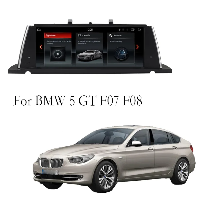 Liandlee Автомобильный мультимедийный GPS аудио Радио стерео для BMW 5 GT F07 F08 2012 ~ 2016 CarPlay