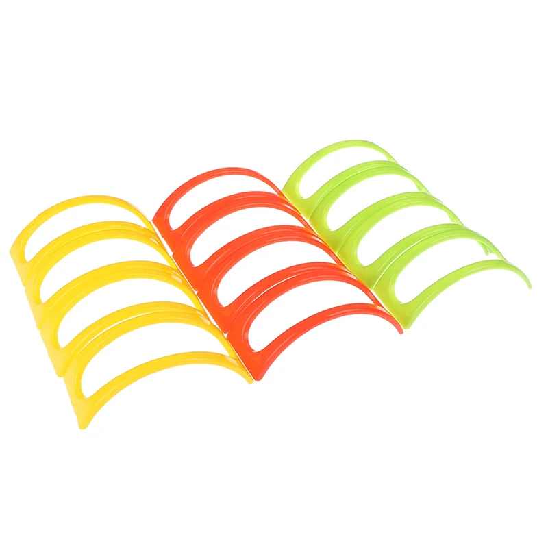 12 шт красочные пластиковые Тако держатель оболочки стенд пластина протектор