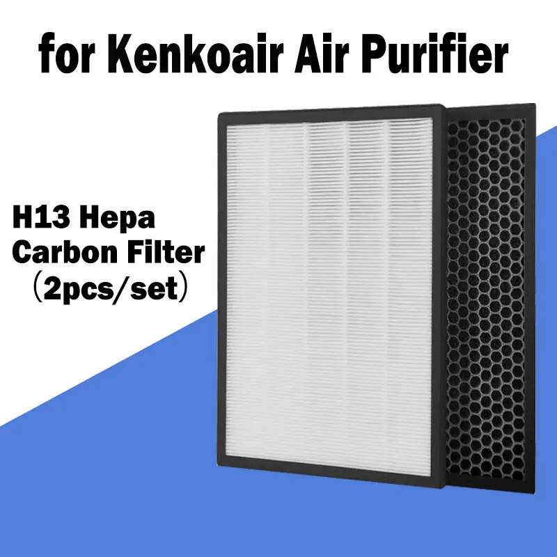 

Фильтр очистителя воздуха PM2.5 H13 Hepa + фильтр с активированным углем для очистителя воздуха Kenko