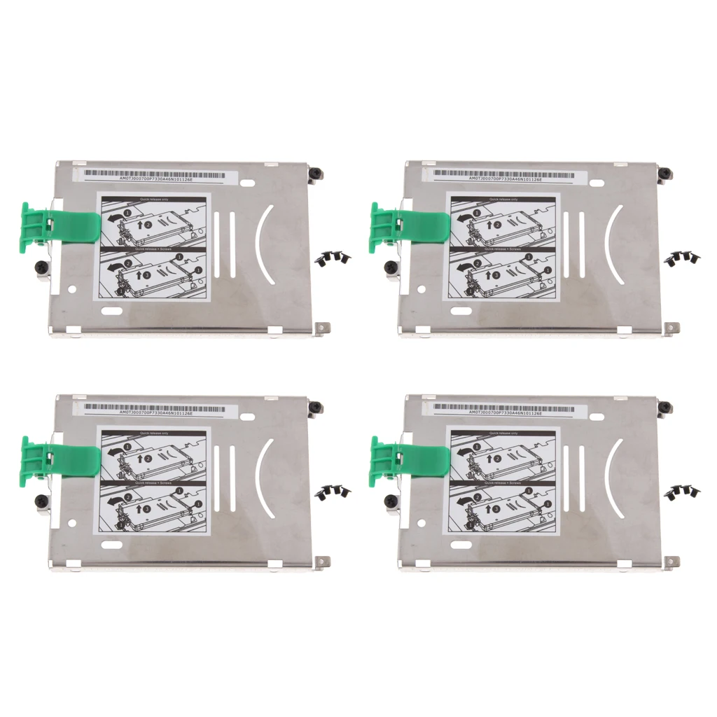 4 пакета Премиум жесткий диск HDD SSD Caddy/корпус для HP ZBook 15 ZBOOK 17 G1 G2 | Компьютеры и офис