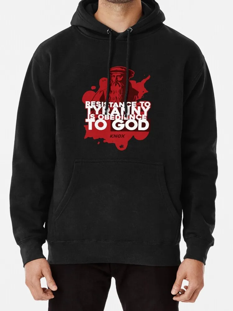 Цитата стойкость к тирании-послушание Богу от Knox 100% хлопок футболка