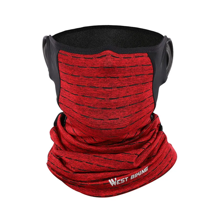 

Summer Sun Protection Turban Ice Silk Seamless Earmuffs Mask Men Sunscreen Outdoor Multifunctional Sports Dust-proof Mask Unisex
