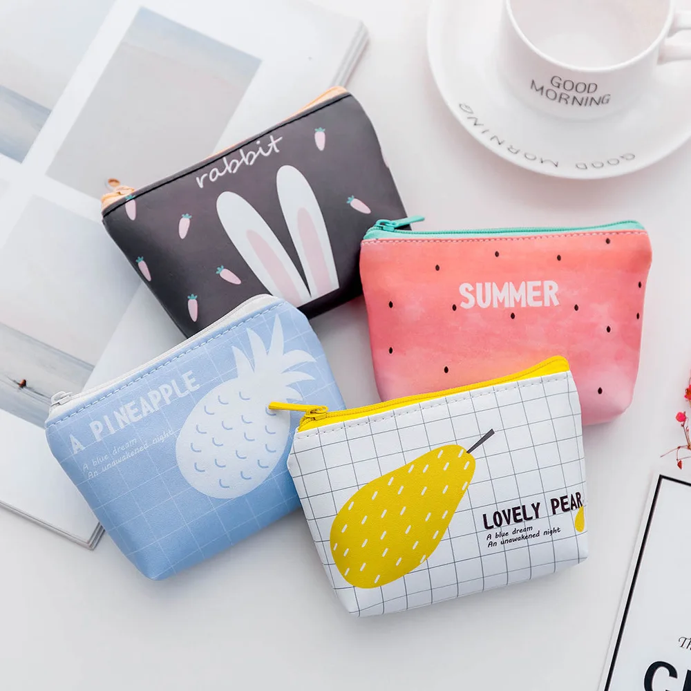 PACGOTH модные из искусственной кожи свежие фрукты портмоне Для женщин небольшой