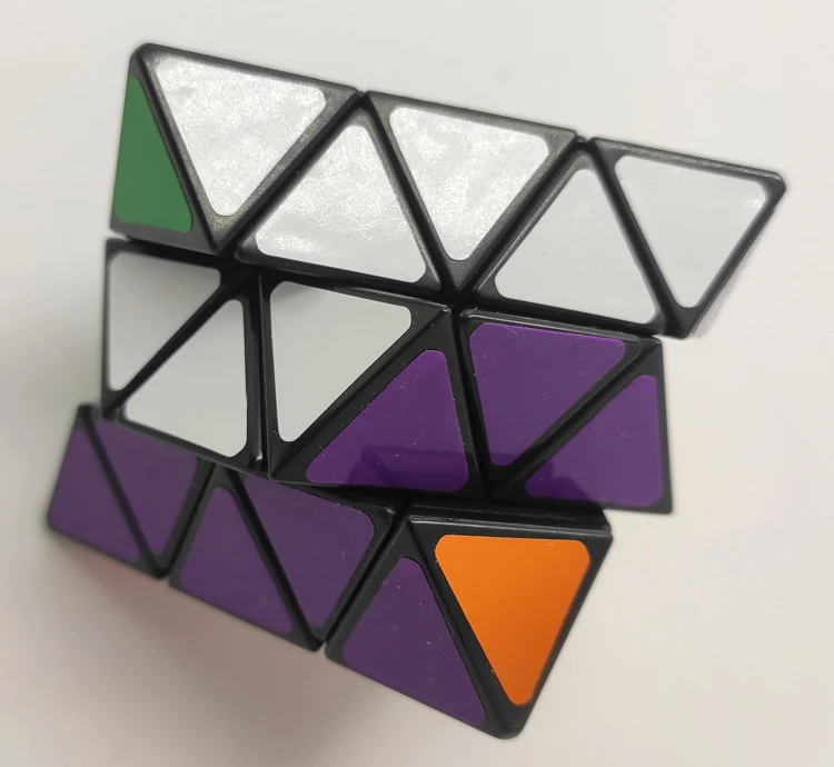 Lanlan Octahedron Black Cubo Magico Twist Puzzle развивающая игрушка идея подарка Прямая поставка|lanlan
