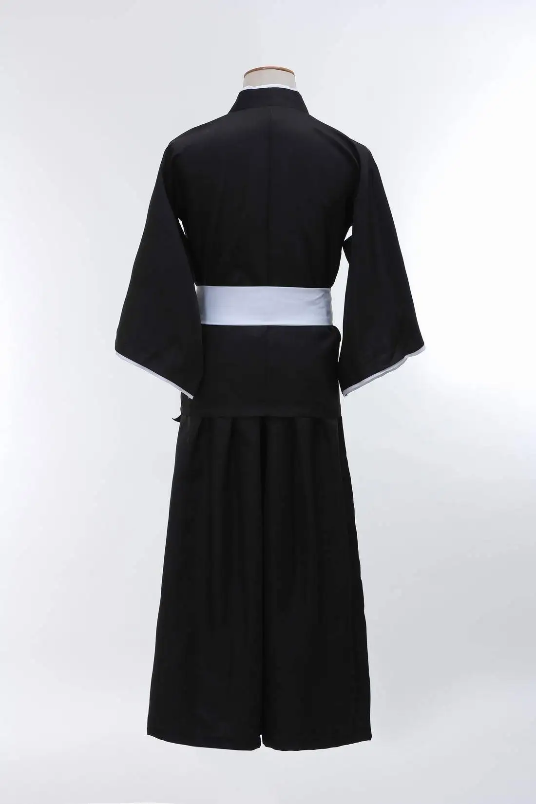 

Anime Bleach Kuchiki Rukia Cosplay Costume Women Kimono Kurosaki Ichigo Black Robe Men Cloak Japanese Anime Carnival Suit