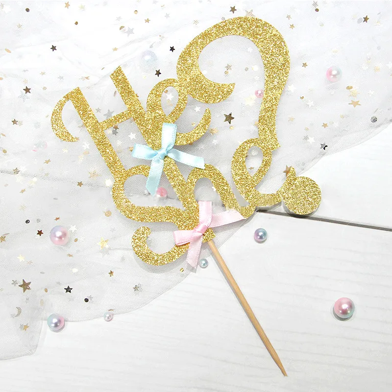 Топпер для торта с единорогом украшение на день рождения декорация детского