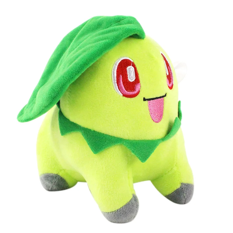 

Cartoon Game Stuffed Dolls Aerodactyl Geodude Horsea Chikorita Pinsir Machop Plush Toys Soft Pendants
