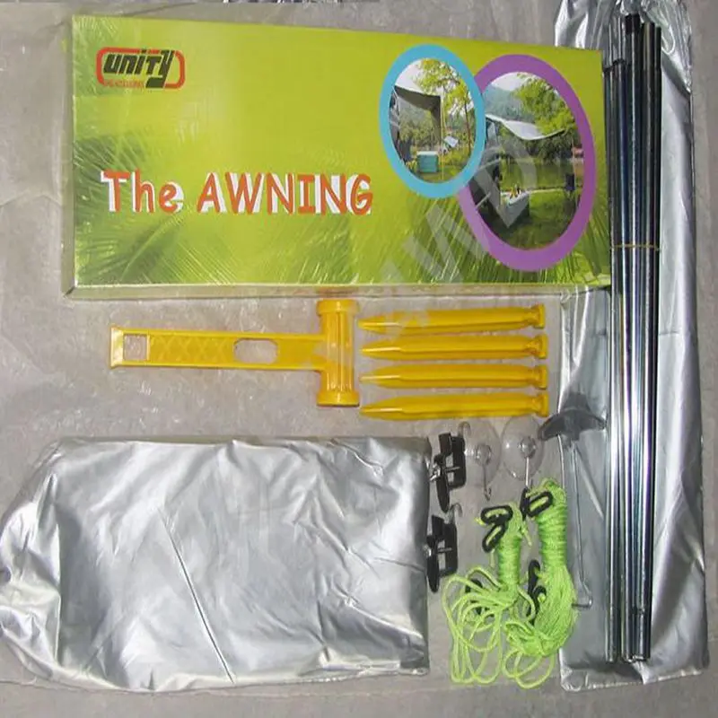 Тент для автомобиля наружный тент туристические принадлежности универсальная