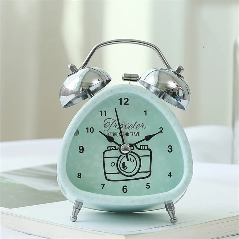 3 дюйма ночной Световой будильник модные милые Креативные в мультяшном стиле