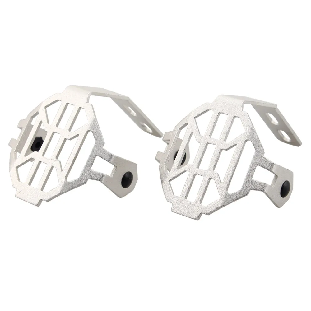Silver Motorcycle Fog Light Protector Guard Cover Grill For BMW R1200GS LC F800GS Adventure ADV GSA F800 GS Universal | Автомобили и