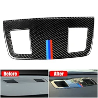 car dashboard air outlet vent cover trim frame sticker carbon fiber for bmw 3 series e90 e91