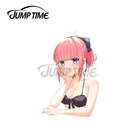 JumpTime 13x4 см Накано Nino Peeker Сексуальная аниме-девушка наклейка автомобиля прикуса для автомобиля от царапин, защита наклейки лобовое стекло личность Графика