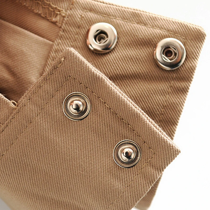 

Wixra Women's Pants Casual Khaki Trousers With Belt Ladies Streetwear High Waist Long Pants For Female Autumn Spring