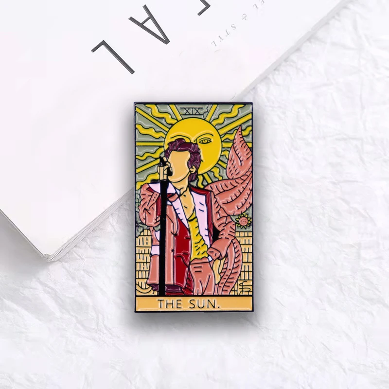 Креативная эмалированная булавка для моделирования значок вдохновения детской