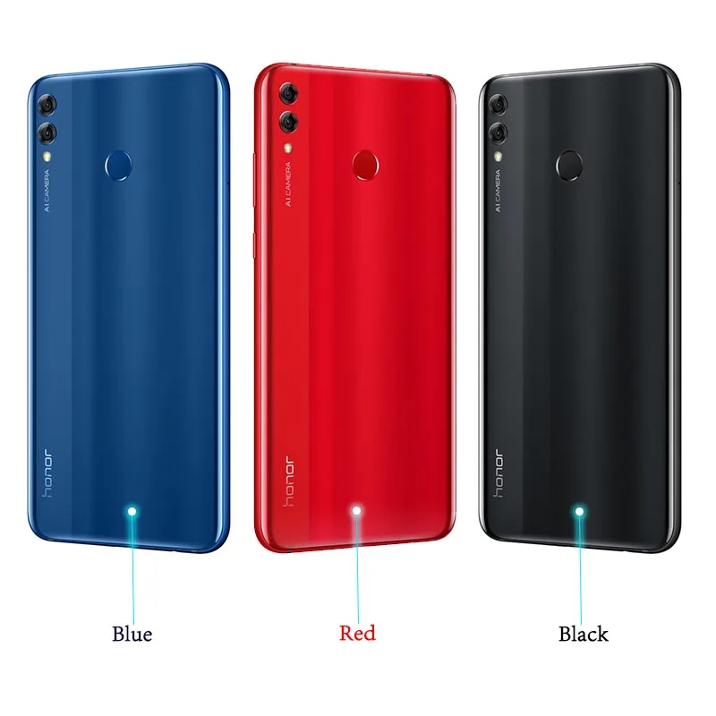 HONOR 8X Max, мобильный телефон, 6 ГБ, 64 ГБ, Восьмиядерный процессор Snapdragon 660, 7,12 дюймов, большой экран, OTA, обновление, Android 8,1, 5000 мАч