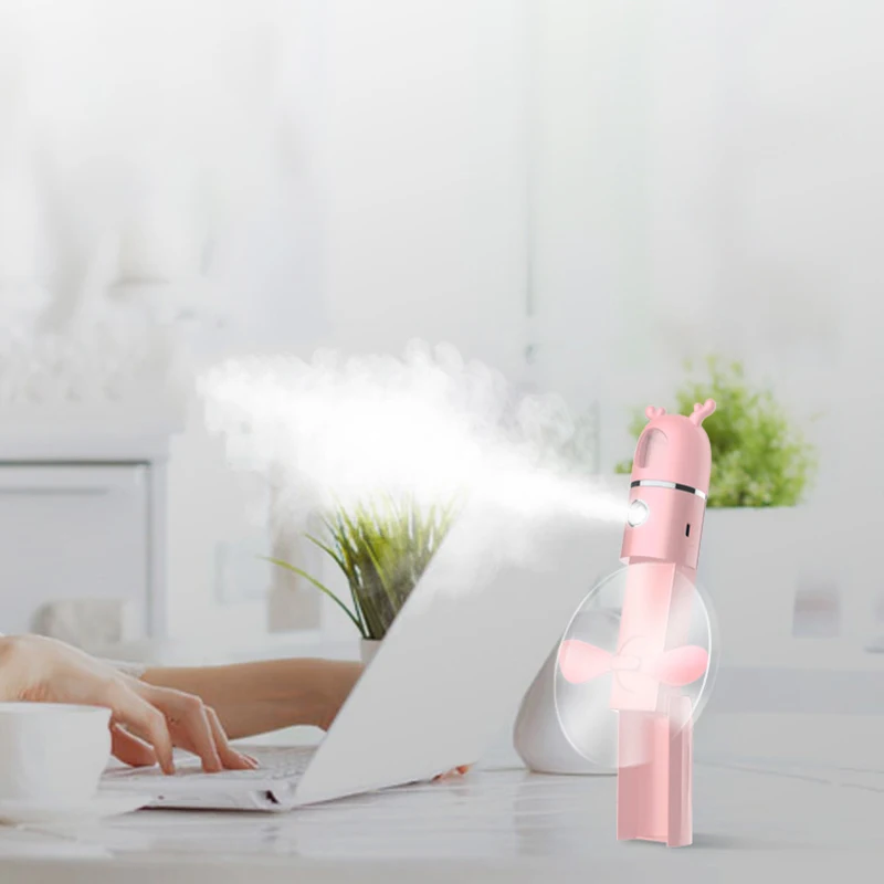 Мини вентилятор с распылителем 25 мл|Благовония и курильницы| |