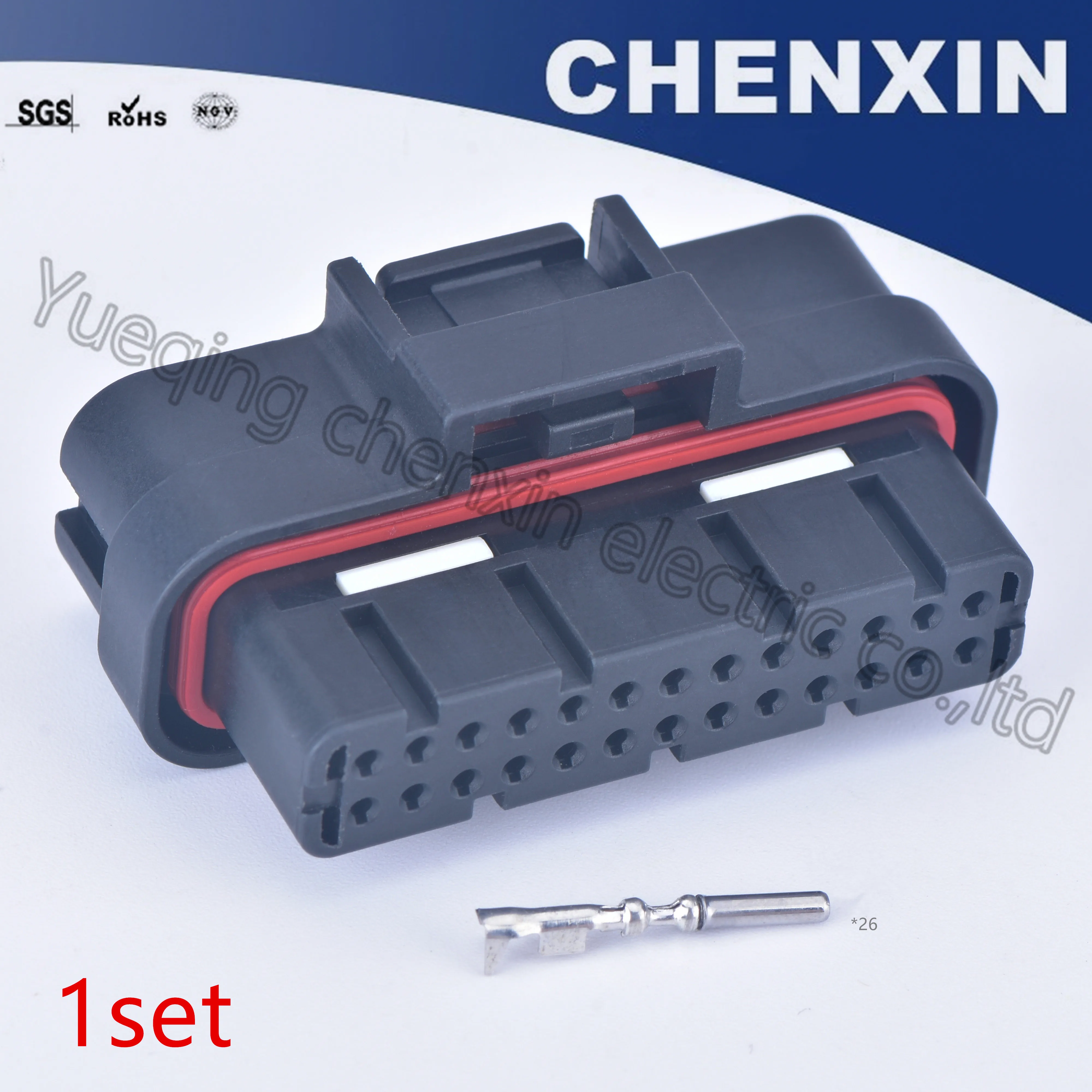 26 p 1 0 мм супер уплотнение Pos pin модифицированный ECU разъем Женский автоматический