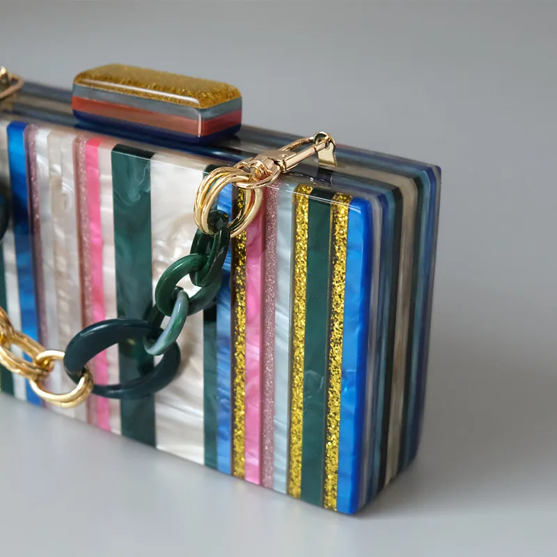 Bolsa Color Marble Pearls