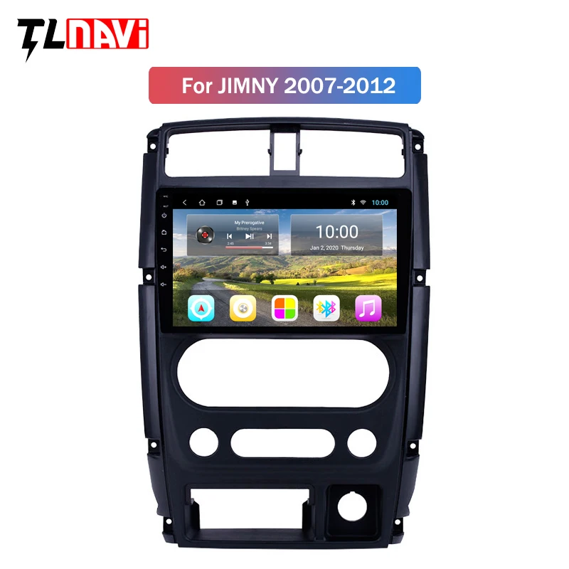 2G RAM Автомобильный мультимедийный плеер 2din 9 дюймов Android 10 GPS радио для 2007 2008 2009 2012