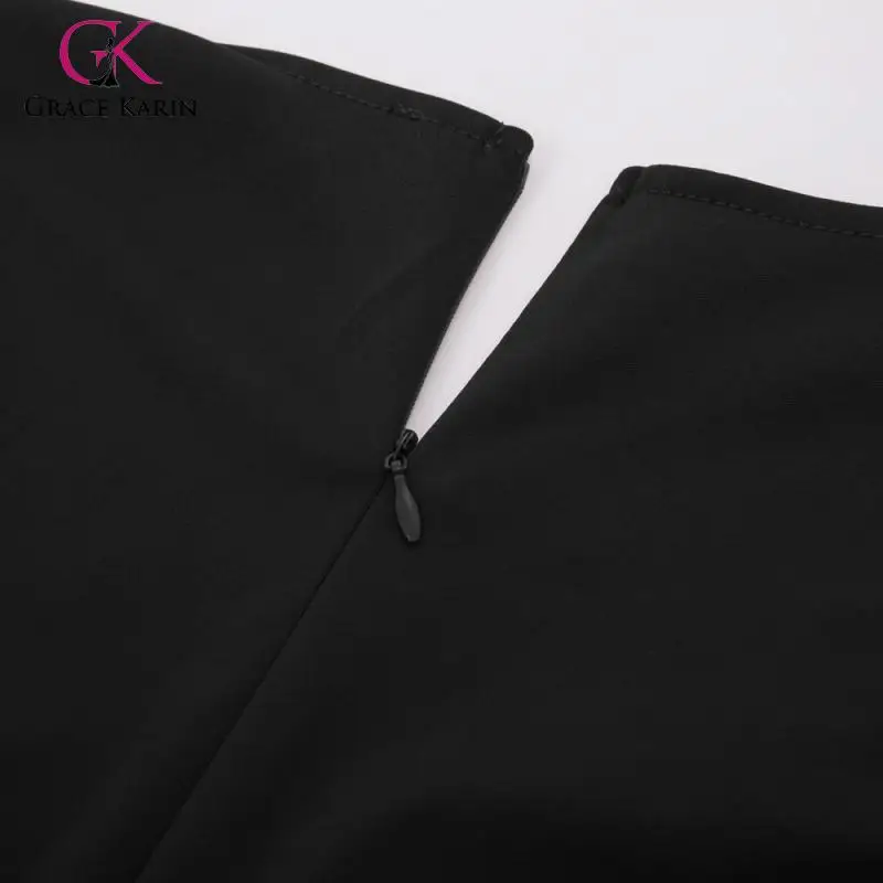 Grace Karin винтажное расклешенное ТРАПЕЦИЕВИДНОЕ ПЛАТЬЕ ЖЕНСКОЕ ЛЕТНЕЕ короткое