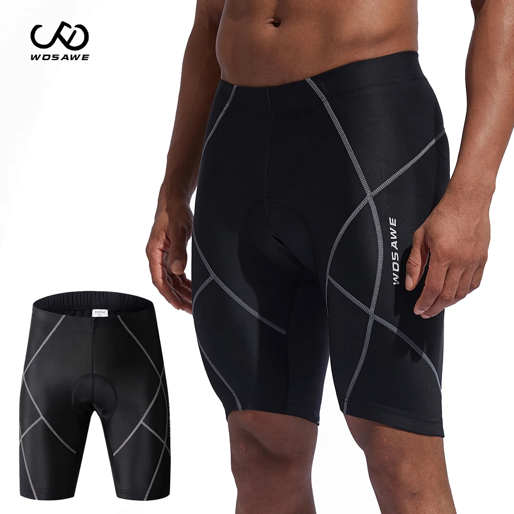 

WOSAWE Men's Cycling Shorts gel Breathable Shockproof For MTB Mountains Road Bicycle Bike Shorts Ciclismo