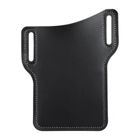 Men Cellphone Loop Holster Case Belt Waist Bag Props PU Leather Purse Phone Wallet Wallet Case Belt Pouch Coin Purse Casual