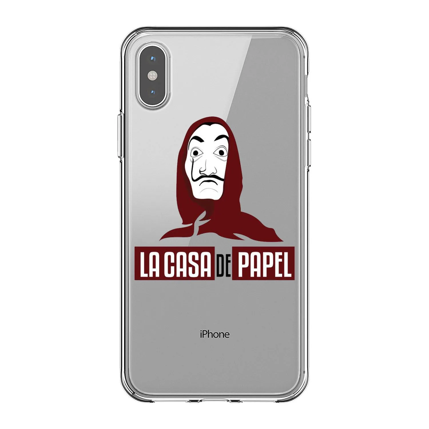 Испанский ТВ серии La Каса де papel Мягкий Силиконовый ТПУ чехол для телефона iPhone 11 Pro MAX 5s se 6 6s Plus 7 8 Plus X XR XS MAX
