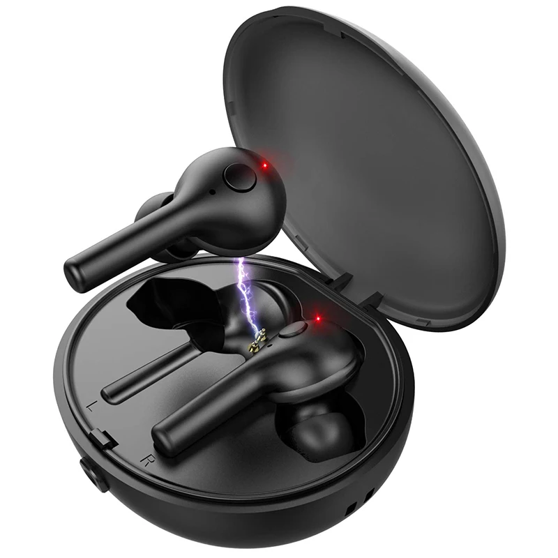 Наушники-вкладыши TWS Bluetooth наушники V5.0 4D Hi-Fi стерео Беспроводной с микрофоном Шум