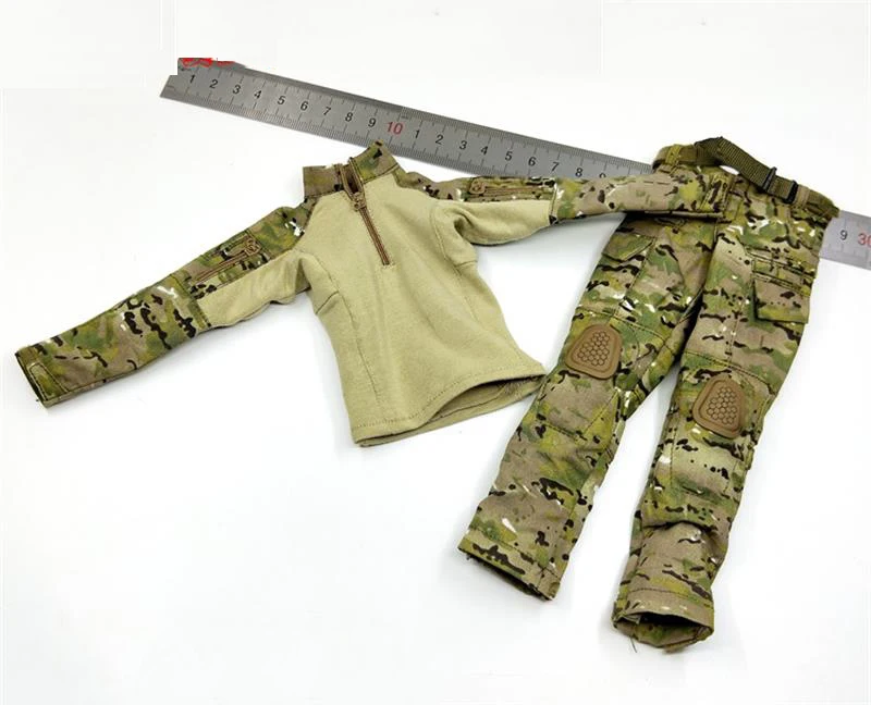 

EASY&SIMPLE ES 1/6 26040A B American Delta Force Combat Suit Shirt Pants Set Model For Usual 12inch Doll Action Accessories